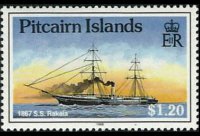 Pitcairn Islands 1988 - set Ships: 1,20 $