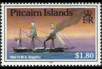 Pitcairn Islands 1988 - set Ships: 1,80 $