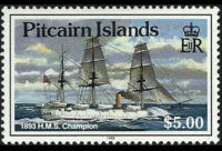 Pitcairn Islands 1988 - set Ships: 5 $