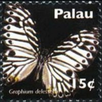 Palau 2007 - set Butterflies: 15 c