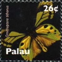 Palau 2007 - serie Farfalle: 26 c