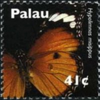 Palau 2007 - serie Farfalle: 41 c