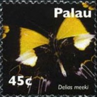 Palau 2007 - set Butterflies: 45 c