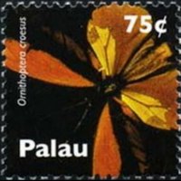 Palau 2007 - serie Farfalle: 75 c