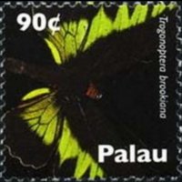 Palau 2007 - set Butterflies: 90 c