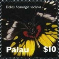 Palau 2007 - set Butterflies: 10 $