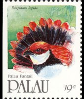 Palau 1991 - set Birds: 19 c