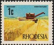 Rhodesia 1970 - set Industrial development and views: 1 c