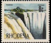 Rhodesia 1970 - set Industrial development and views: 8 c