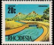 Rhodesia 1970 - set Industrial development and views: 20 c