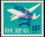 Rhodesia 1970 - set Industrial development and views: 50 c