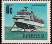Rhodesia 1970 - set Industrial development and views: 6 c