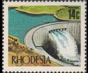 Rhodesia 1970 - set Industrial development and views: 14 c