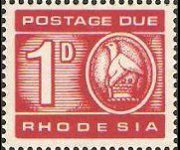 Rhodesia 1967 - set Zimbabwe bird: 1 p