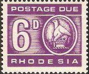 Rhodesia 1967 - set Zimbabwe bird: 6 p