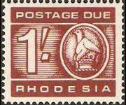 Rhodesia 1967 - set Zimbabwe bird: 1 sh
