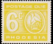 Rhodesia 1970 - set Zimbabwe bird: 6 c