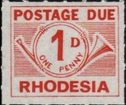 Rhodesia 1965 - set Post horn: 1 p