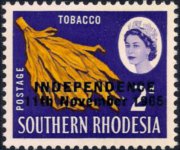 Rhodesia 1966 - set Various subjects - overprinted: 2 p