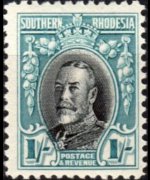 Southern Rhodesia 1931 - set King George V: 1 sh