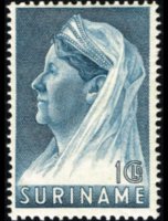Suriname 1936 - serie Regina Guglielmina: 1 g