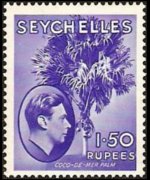 Seychelles 1938 - set King George VI and various subjects: 1,50 R