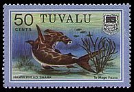 Tuvalu 1979 - set Fish: 50 c