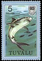 Tuvalu 1979 - set Fish: $ 5