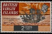 Isole Vergini britanniche 1970 - serie Navi: 2 c